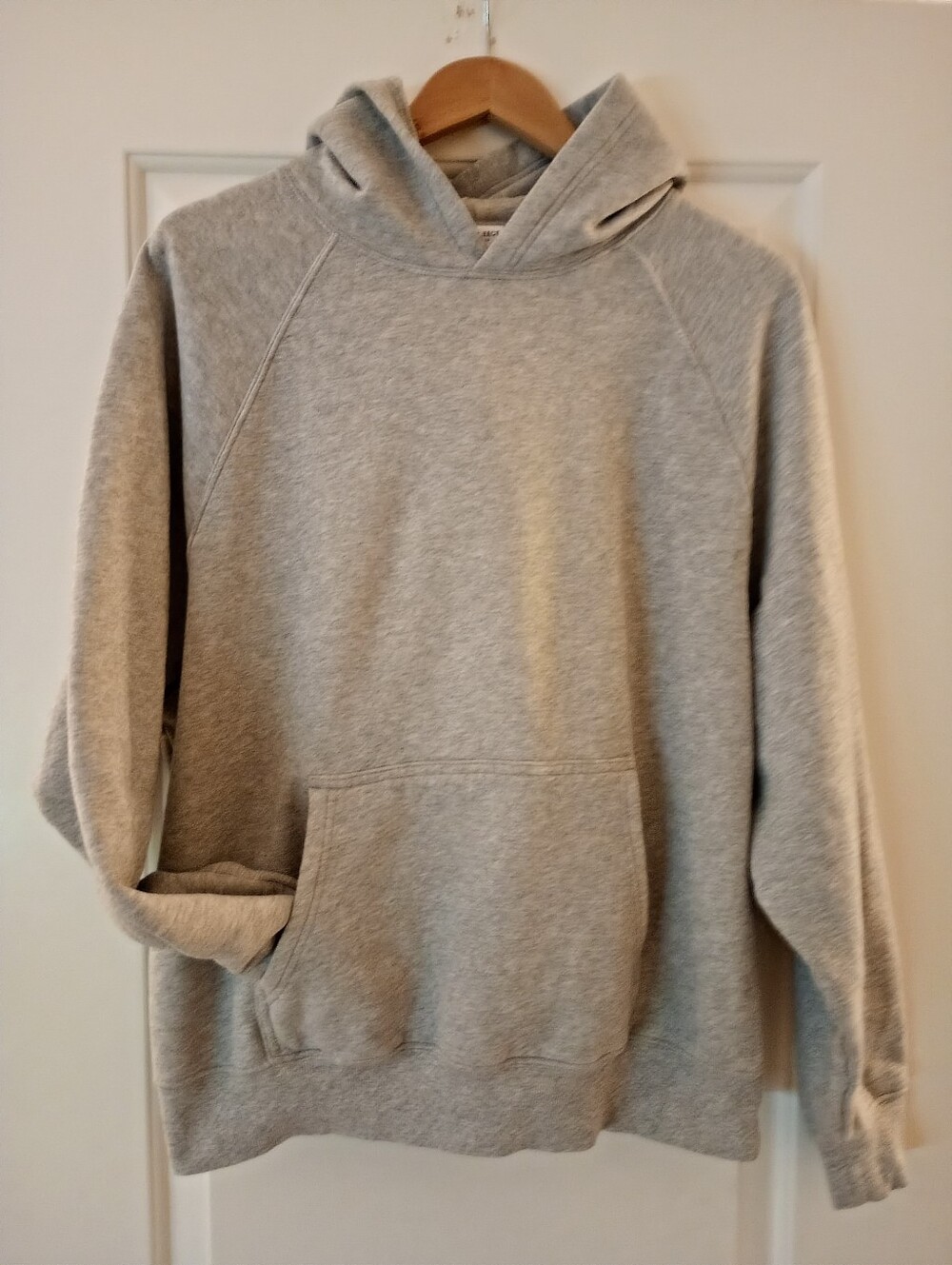 Aritzia | Light Grey Mega Fit Sweetfleece Hoodie | S